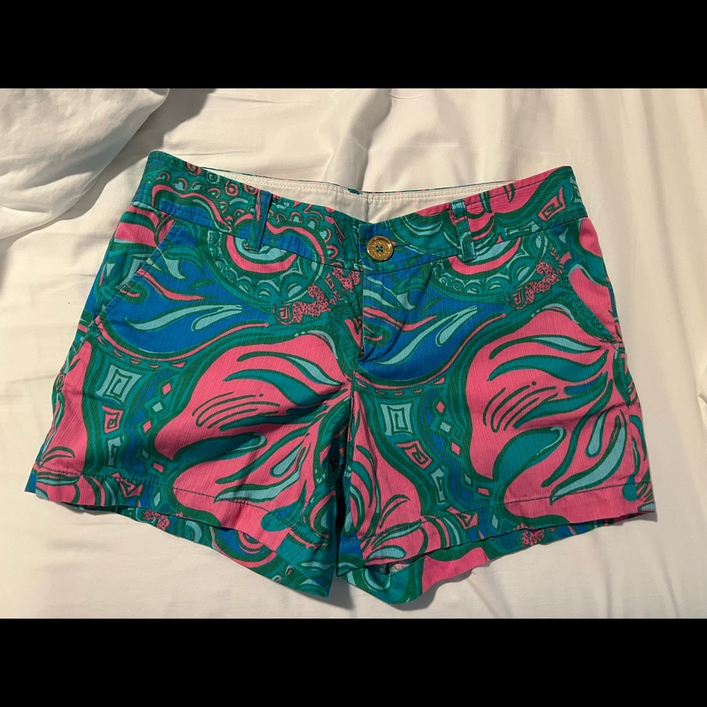 Lilly Pulitzer EUC Callahan shorts size 8
